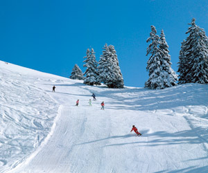 pistes de ski montagne