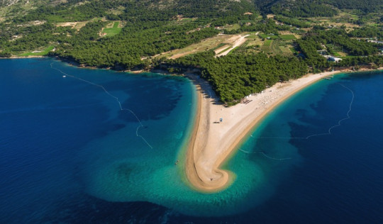 belle plage en Dalmatie