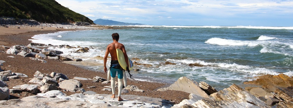 spots de surf pays basque