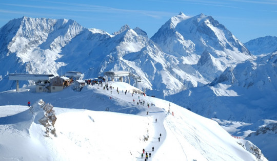 ski dans les Alpes en France