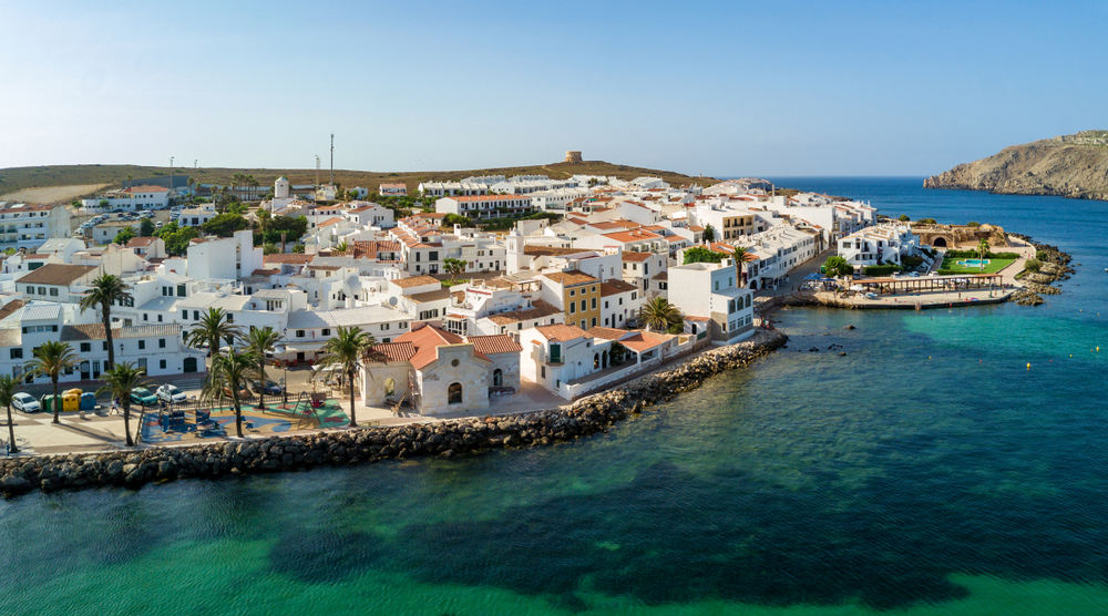 belle vue île espagnole minorque