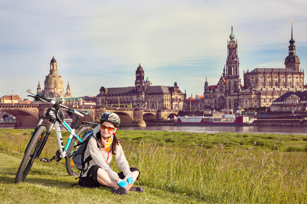 Escale sur l'Elbe en vélo