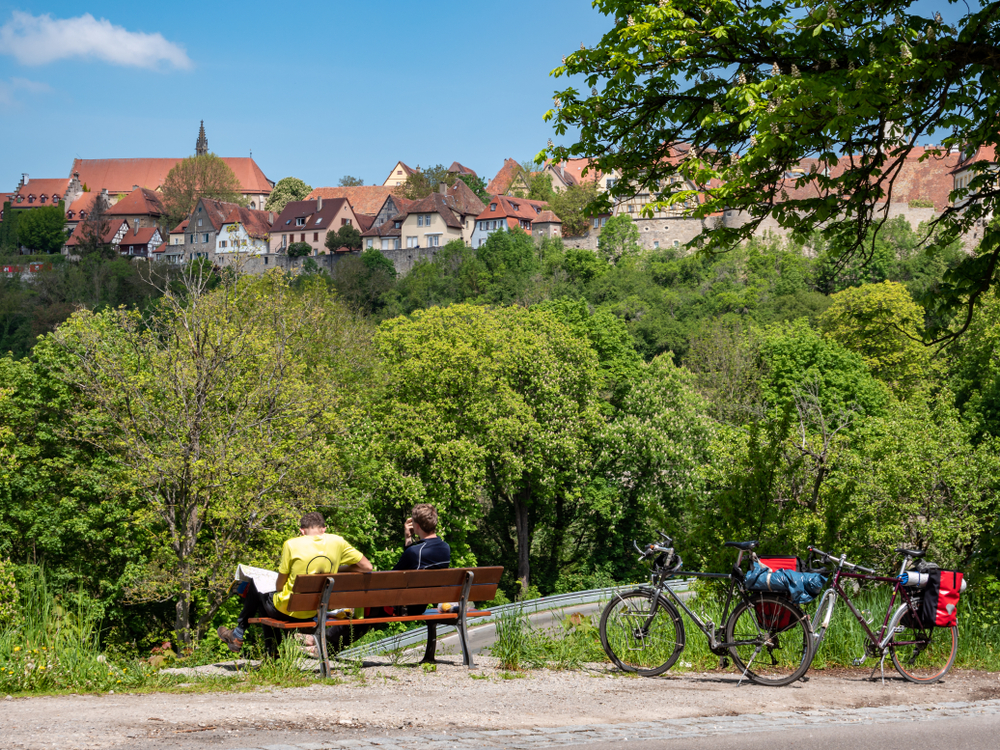 vélo allemagne : piste cyclable de la vallée de la Tauber