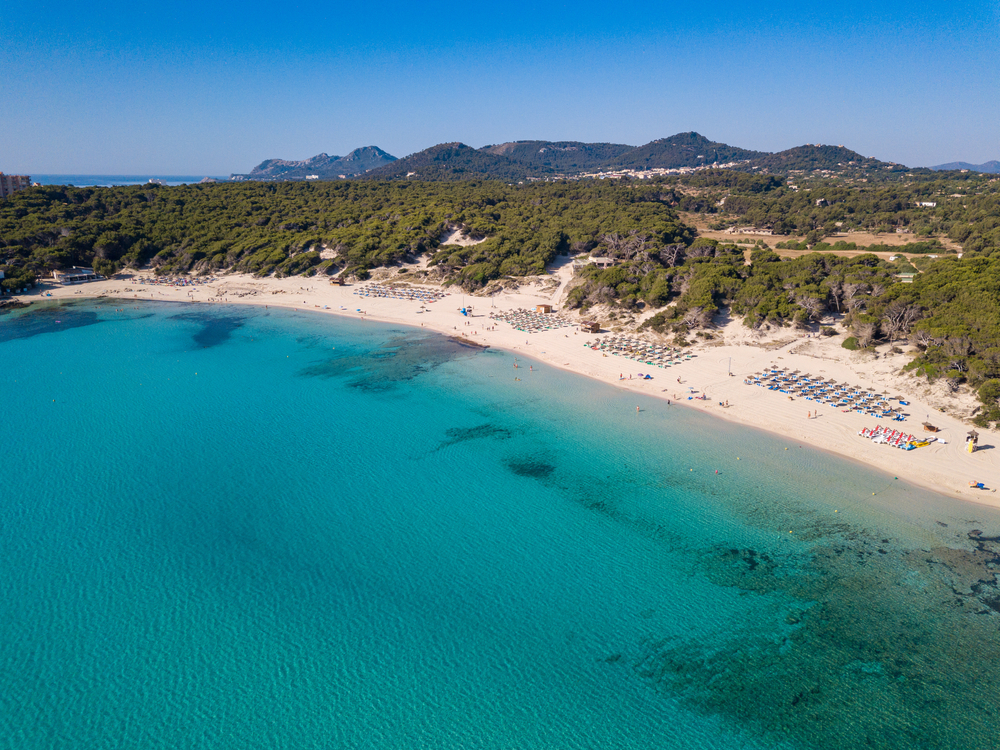 Plage Cala Agulla à Majorque