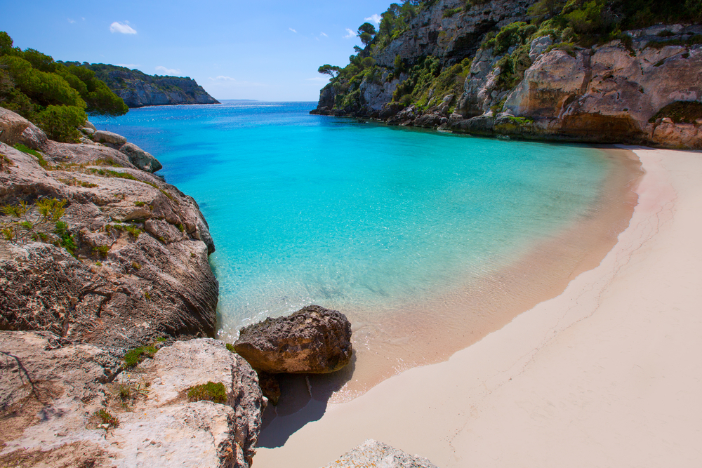 Cala Macaratella à Minorque