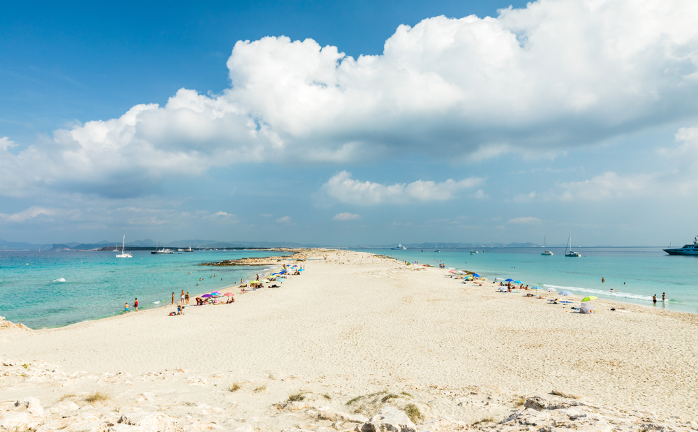 plage de Ses Illetes aux Baléares