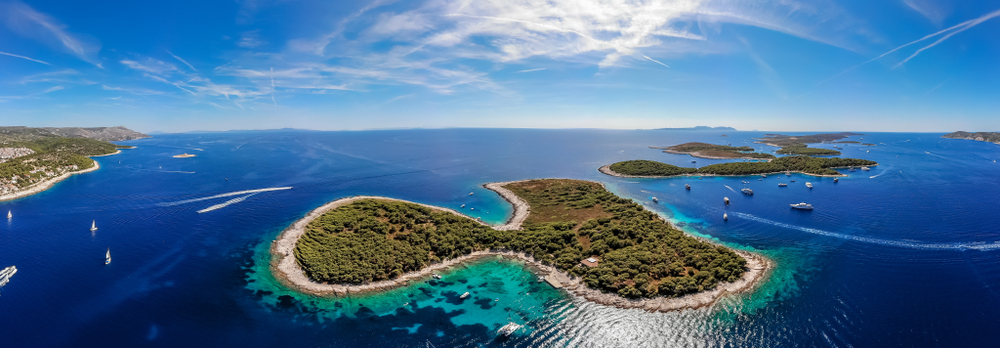 les îles pakleni croatie