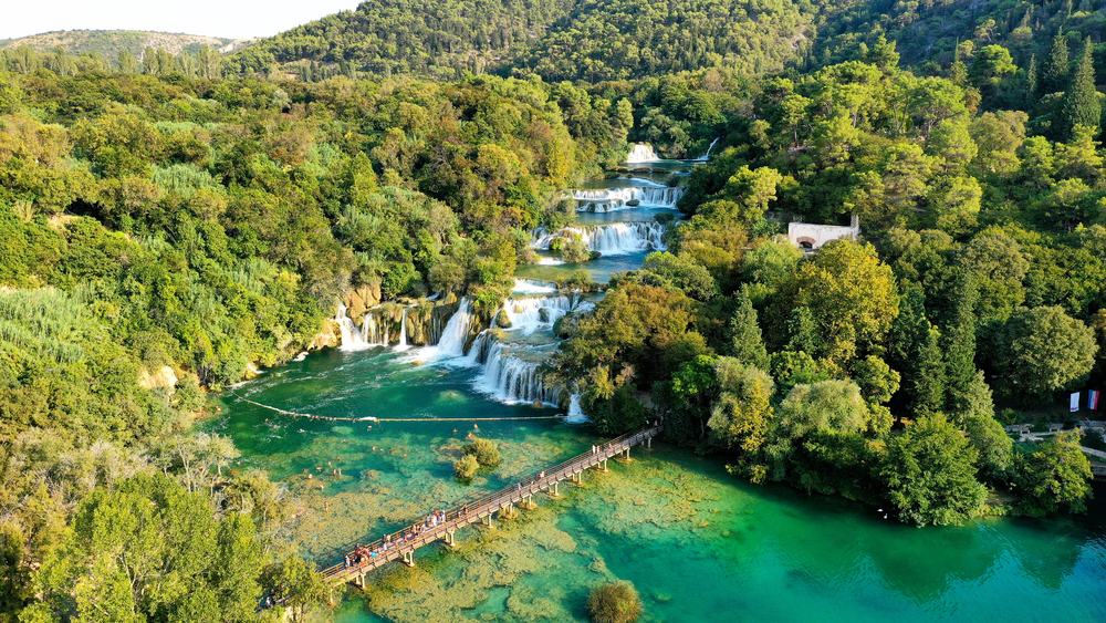 cascade croatie : krka