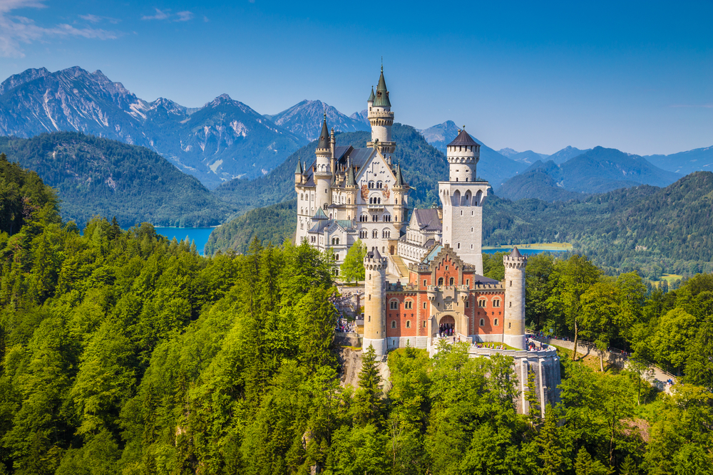 château allemagne : Neuschwanstein