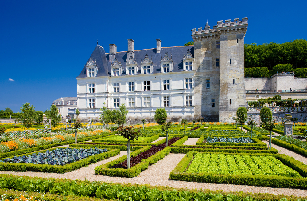 les châteaux de la loire : château de Villandry