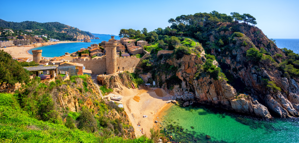 Tossa de Mar sur la Costa Brava