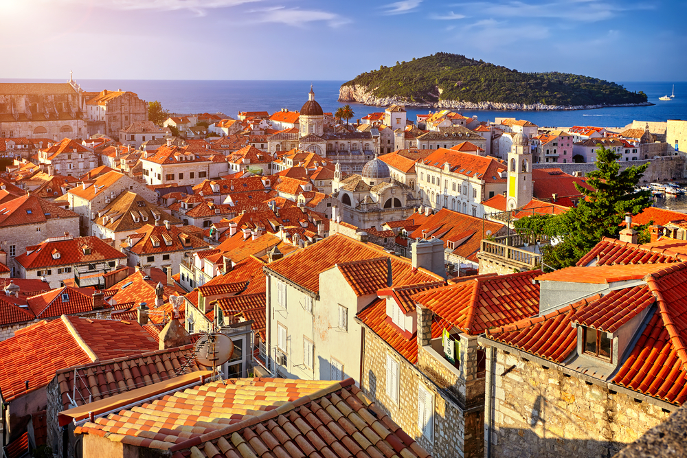 croatie en septembre : vue dubrovnik