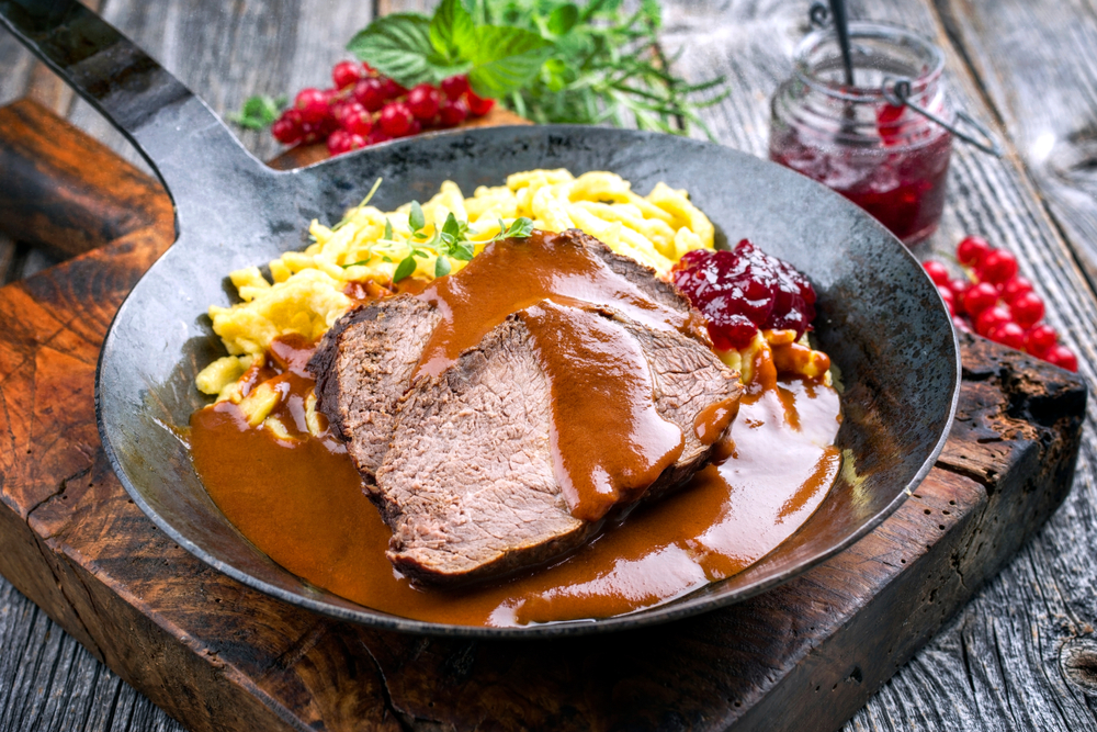 Cuisine allemande : Sauerbraten rhénan