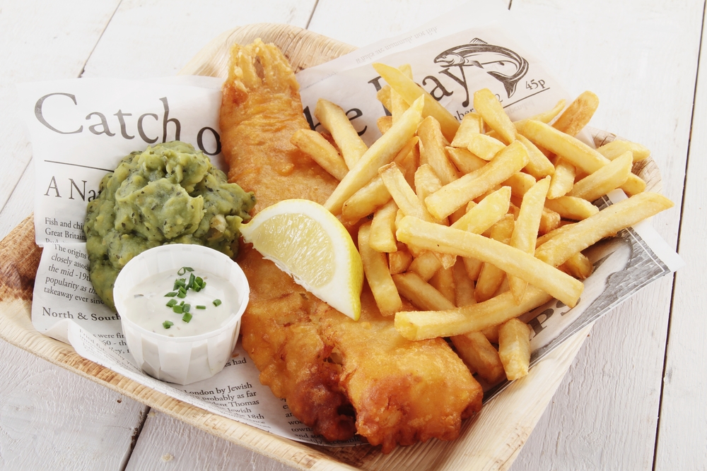 Fish and Chips, plat anglais
