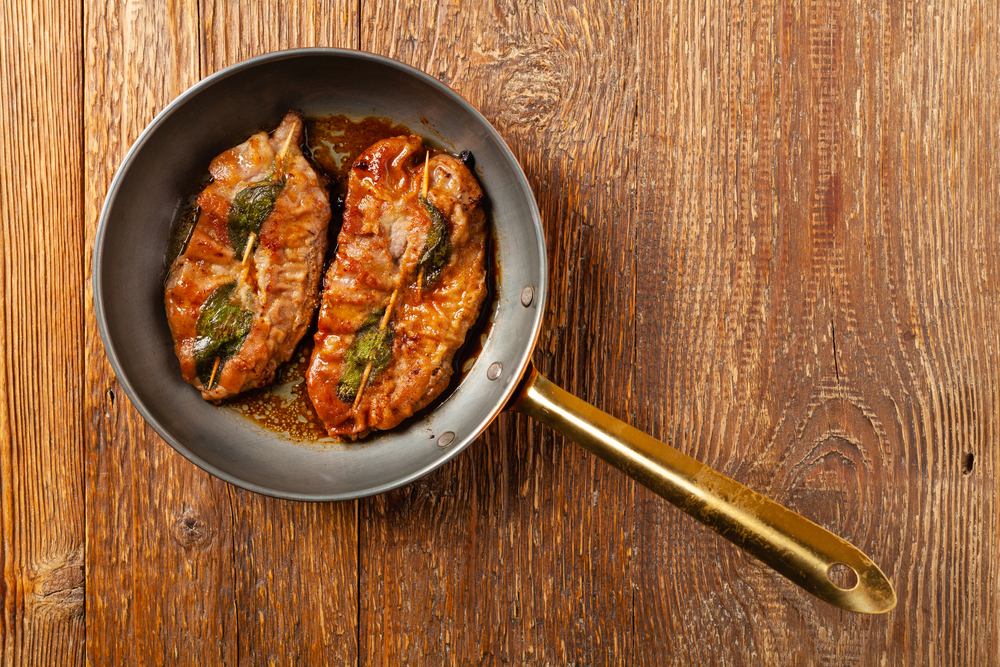 cuisine italienne, saltimbocca