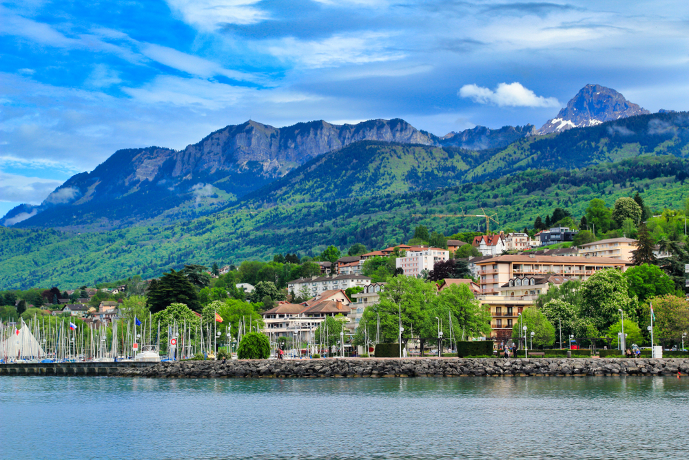 lac de france : lac léman