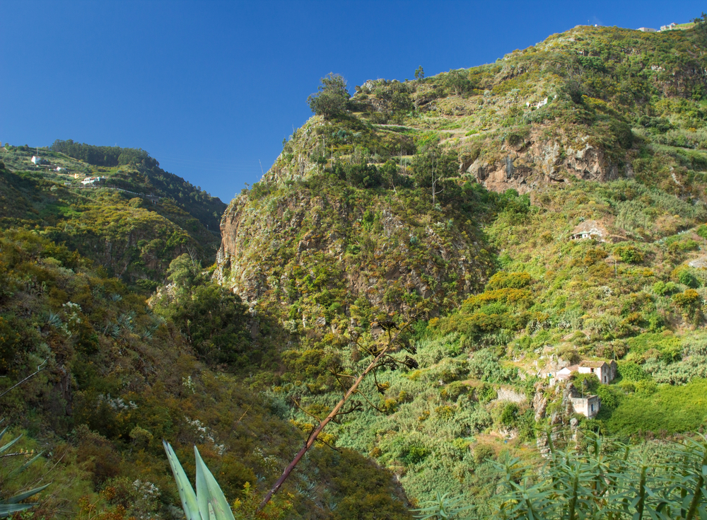 La vallée du Barranco Azuaje, Gran Canaria