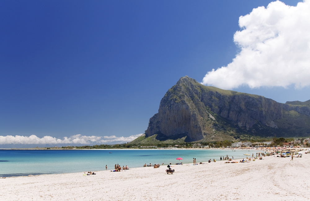 plage de San Vito lo Capo en Italie