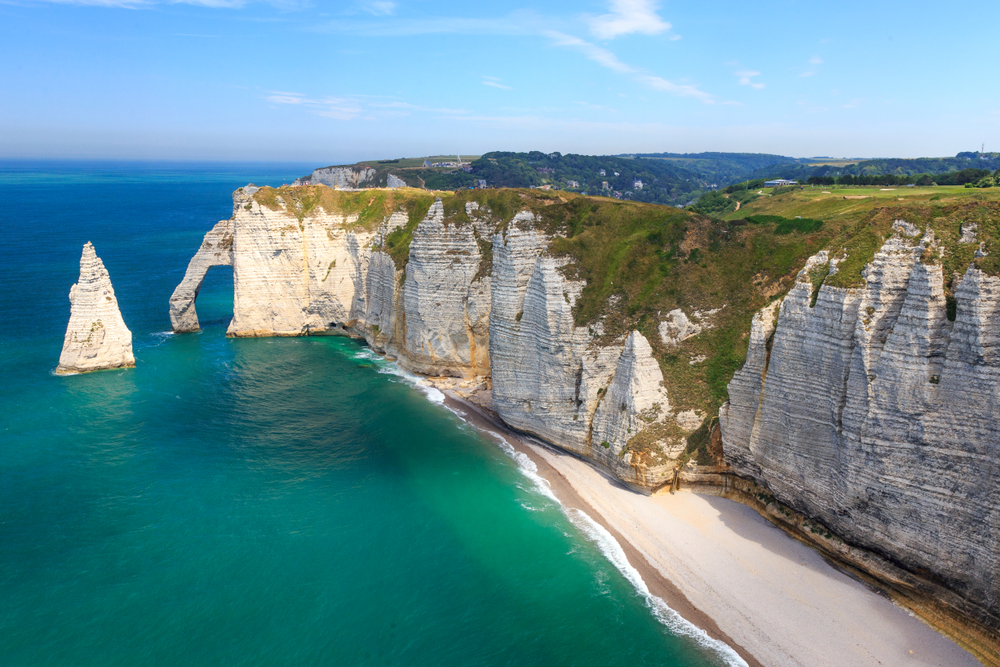 plage d'Etretat en Normandie