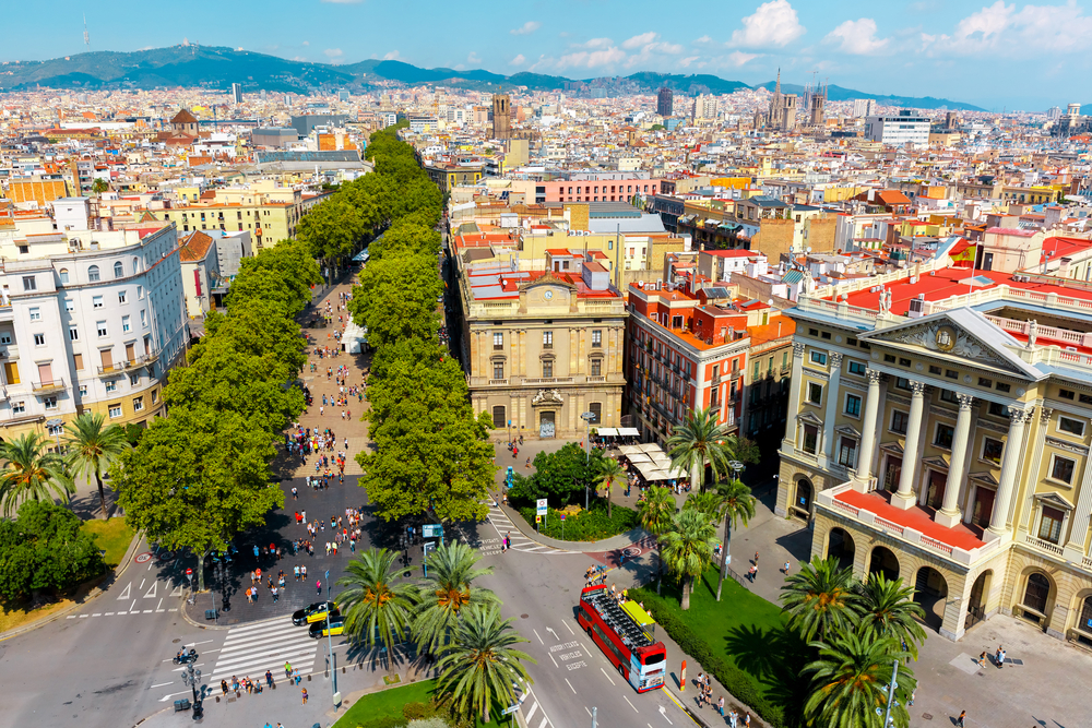plus belles villes espagne bord de mer : Barcelone