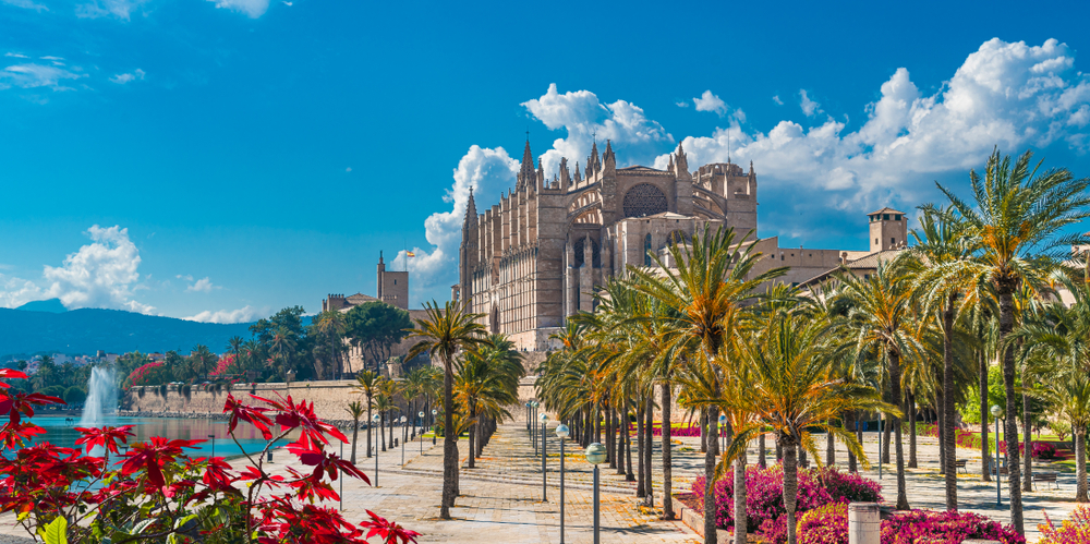 villes espagne bord de mer : Santa Maria, Palma, Majorque