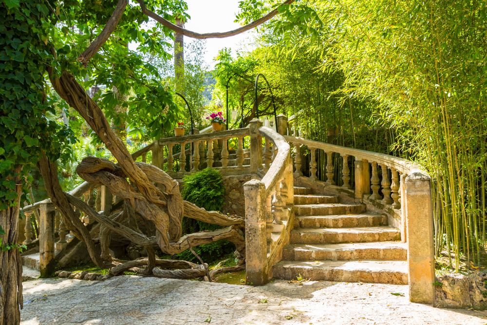 majorque jardines de alfabia