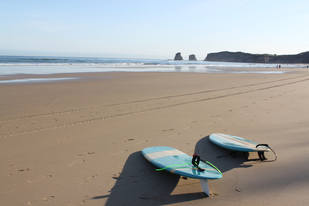 Surfboards plage Hendaye