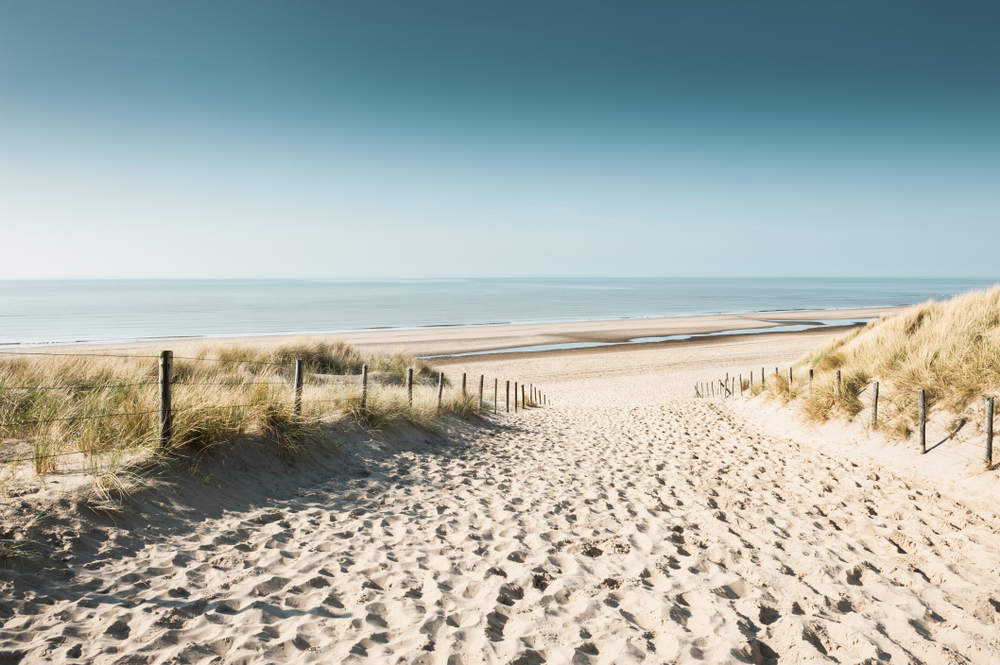 plage pays bas : plage de Noordwijk aan Zee
