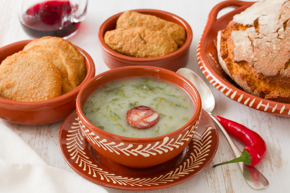 plat portugais : Caldo Verde, soupe de légumes