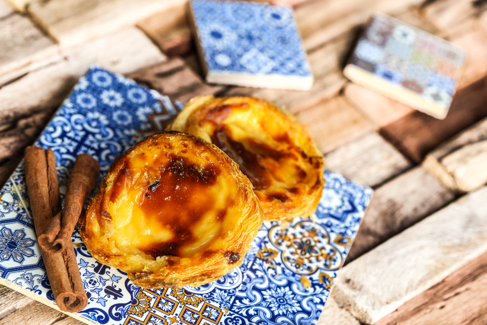 plat portugais sucré : Pasteis de Belém 