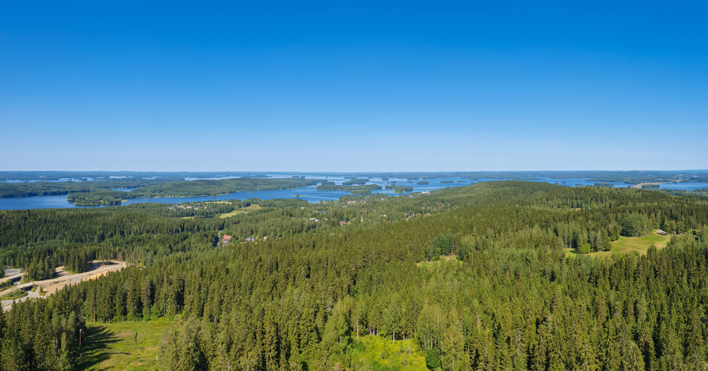 que faire en finlande : vue depuis la tour Puijo