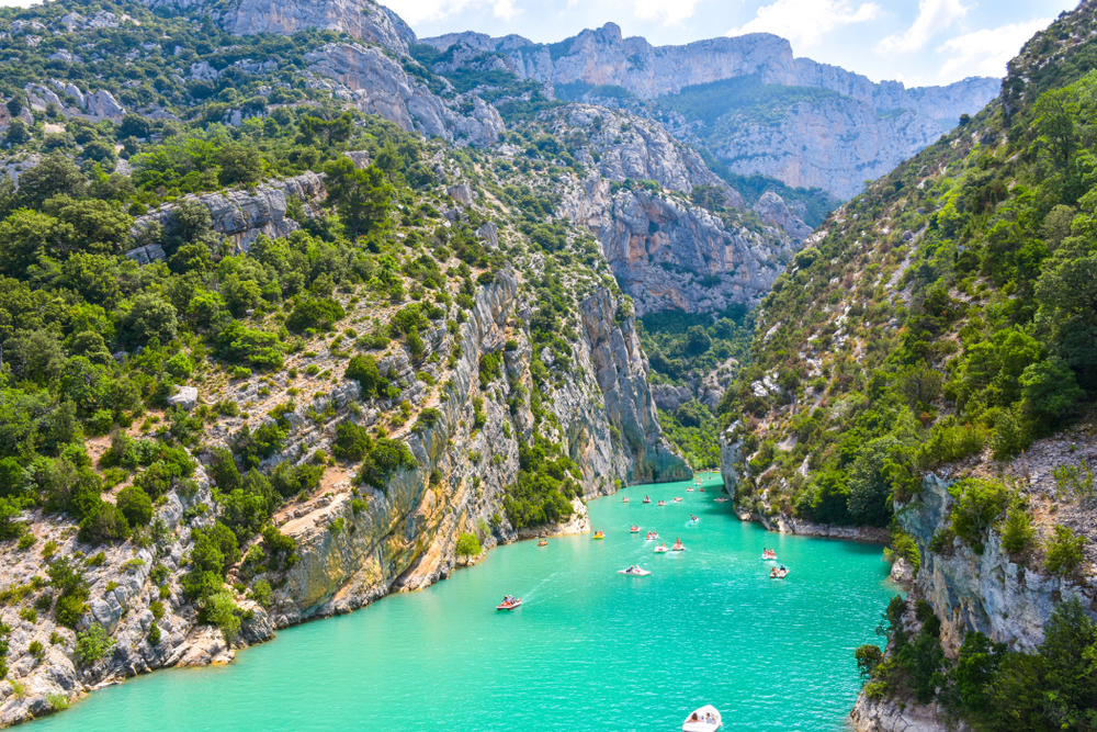 randonnées alpes françaises: les Gorges du Verdon