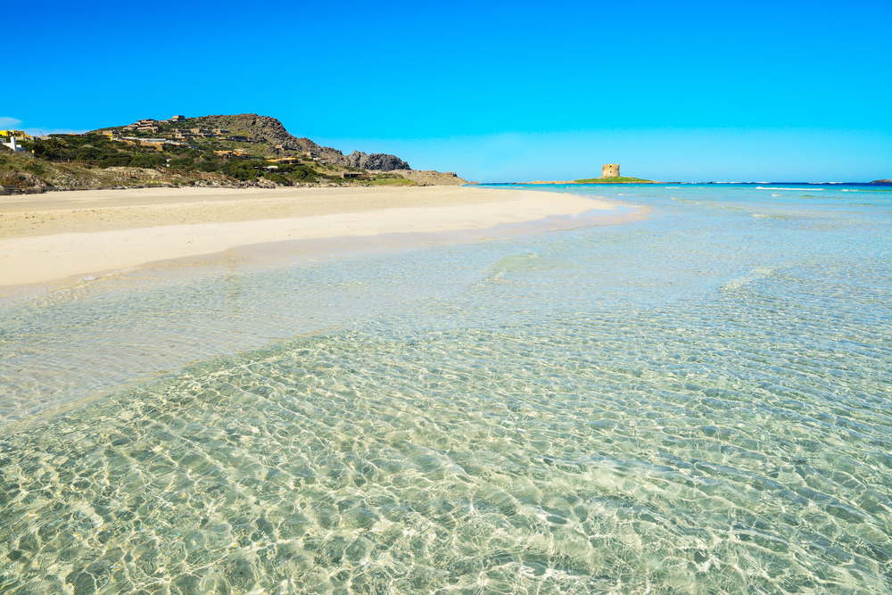 La Pelosa, plage de Sardaigne