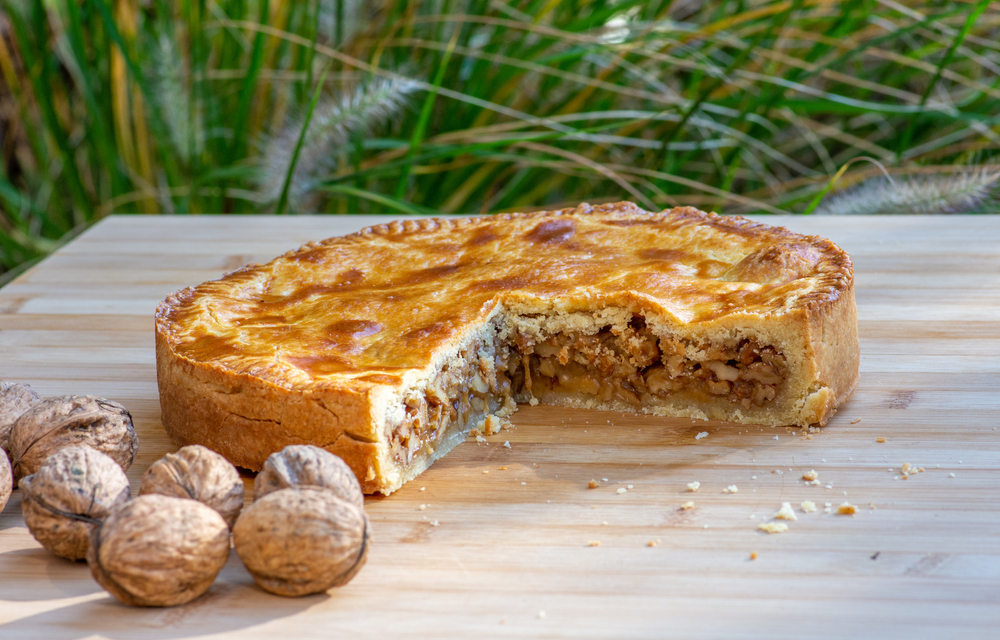 spécialité suisse : gâteau aux noix