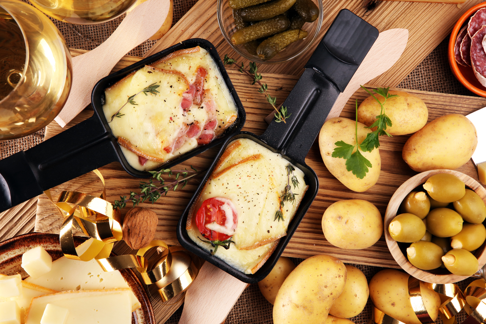 spécialité suisse : raclette