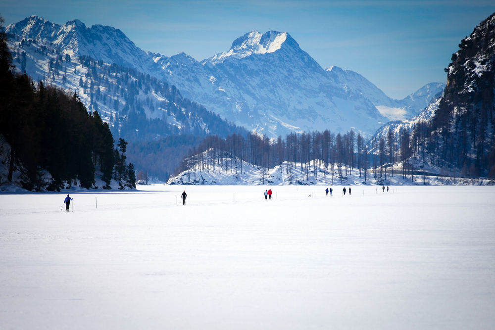 ski de fond en Engadine