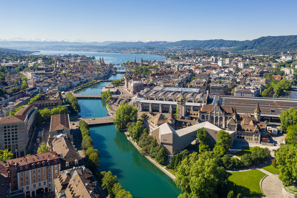 plus belles villes de Suisse : Zurich