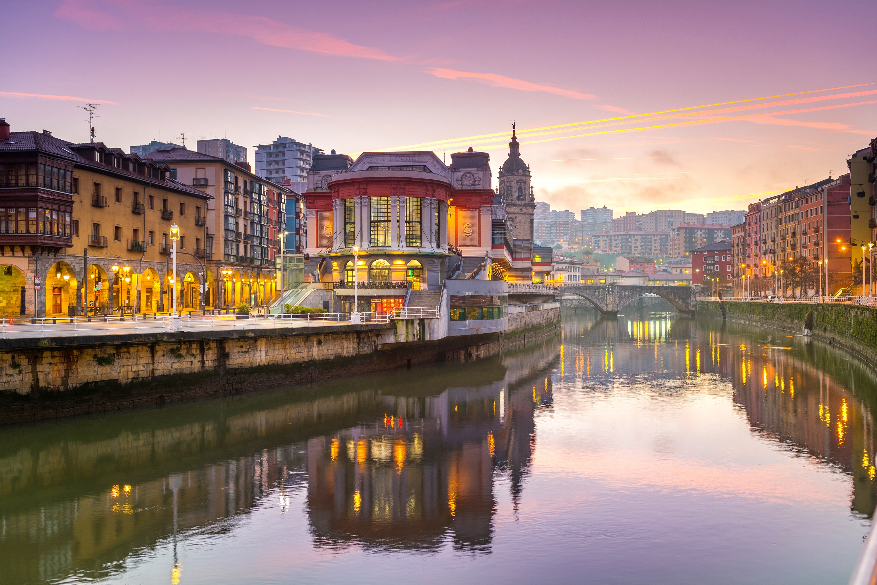 bilbao, marche de la ribera