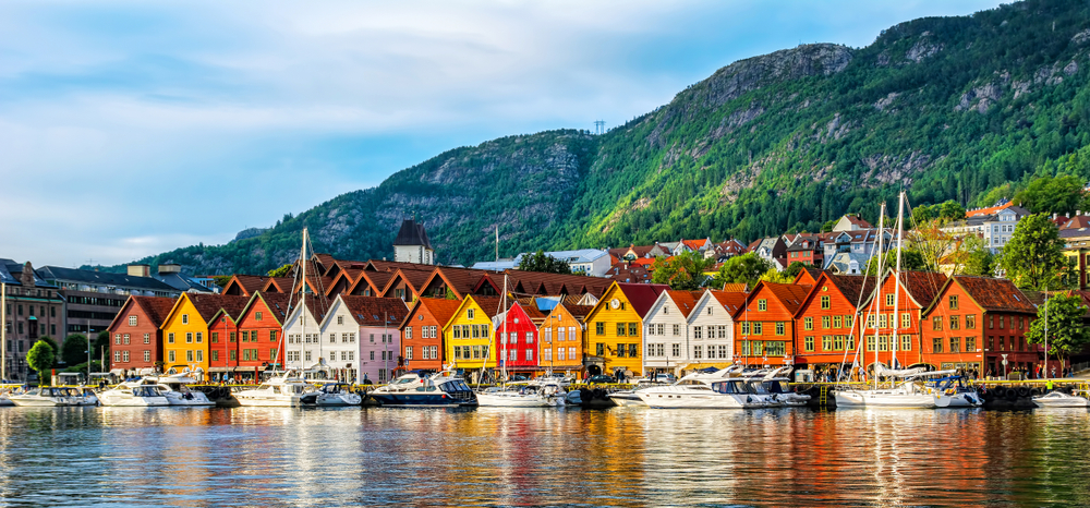 vacances entre amis: la ville de Bergen