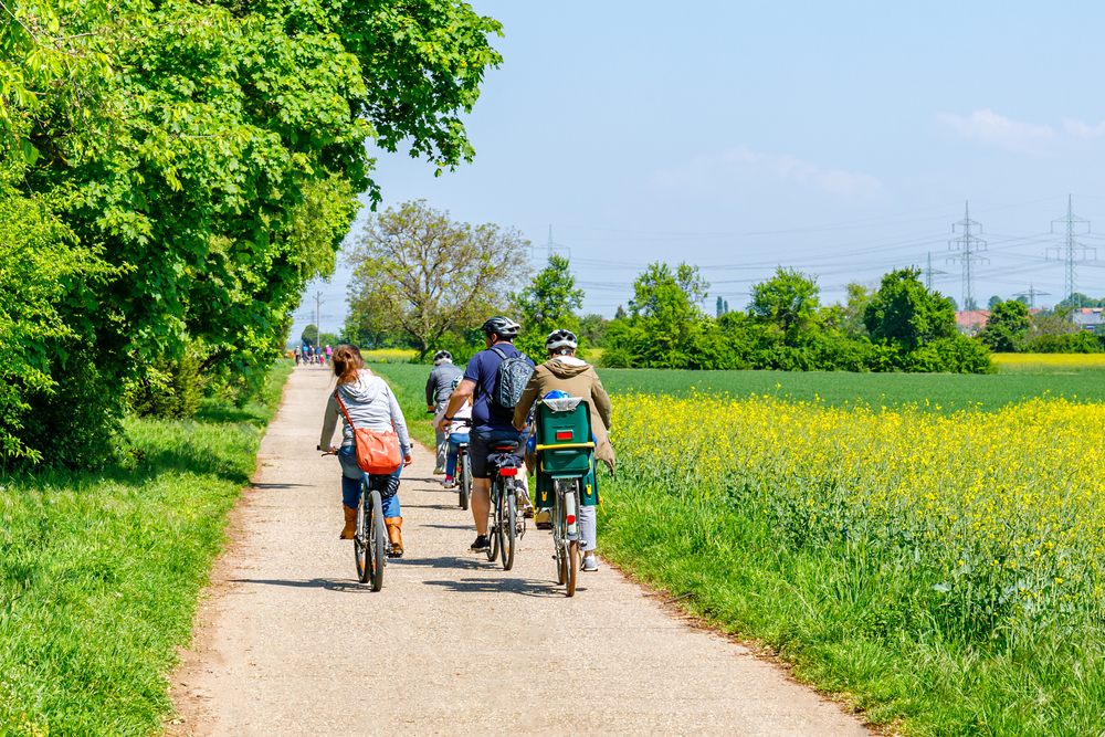 Vacances en famille : sortie à vélo en Allemagne