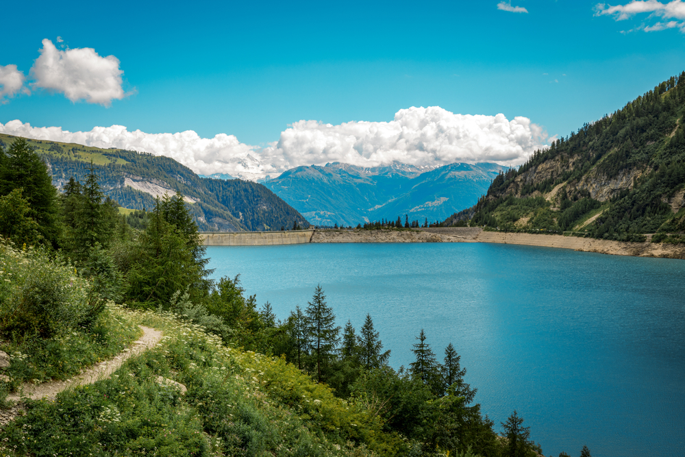 Barrage de Tseuzier Valais Suisse