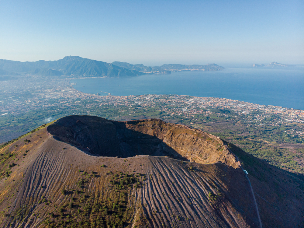 volcan italie : vésuve