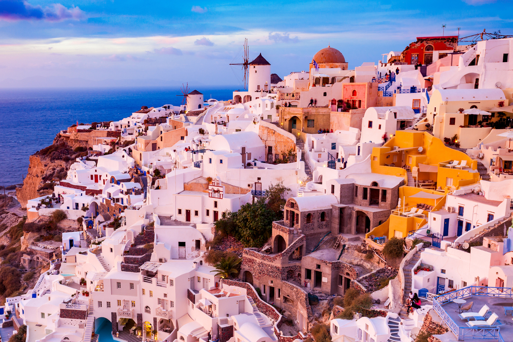 week-end en amoureux : santorin